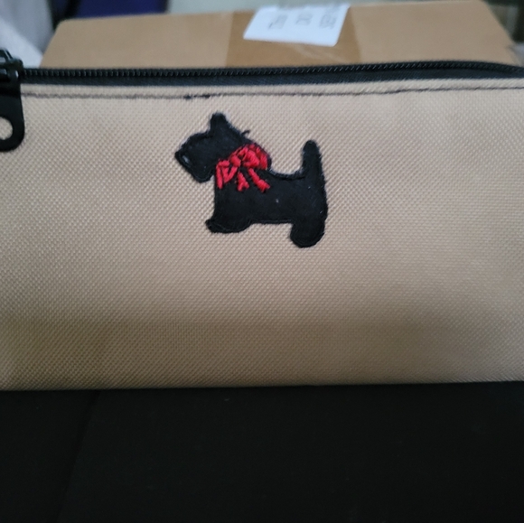 Medium size handbag (Brown with a dogs symbol on front). With S Dmall Purse - Picture 2 of 2